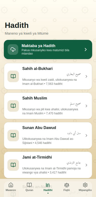 Hadith collections